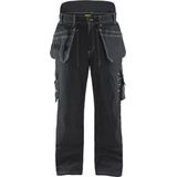 Blåkläder - 1515-1370 - Winterwerkbroek - Zwart - CORDURA® Versterkt