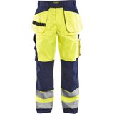 Blaklader Werkbroek High Vis 1533-1860 - High Vis Geel/Marineblauw