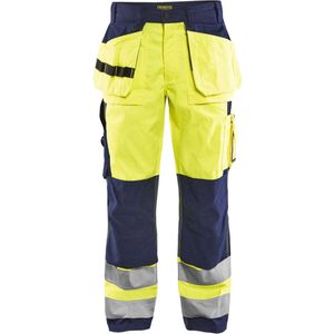 Blaklader Werkbroek High Vis 1533-1860 - High Vis Geel/Marineblauw