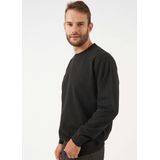Sweater - Ribgebreide Manchetten - Groen - 100% Katoen