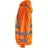 Blåkläder 3346-1974 Hooded Sweatshirt High Vis High Vis Oranje maat XS