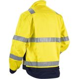 Blåkläder - 4023-1804 Jack - High Vis - Geel/Marineblauw - Ongevoerd
