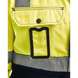 Blåkläder - 4023-1804 Jack - High Vis - Geel/Marineblauw - Ongevoerd