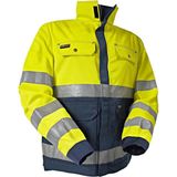 Blåkläder - 4023-1804 Jack - High Vis - Geel/Marineblauw - Ongevoerd