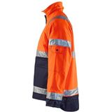 Blåkläder - 4827-1977 - Winterjas - High Vis - Oranje/Marineblauw - Waterdicht - Ademend