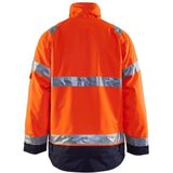 Blåkläder - 4827-1977 - Winterjas - High Vis - Oranje/Marineblauw - Waterdicht - Ademend