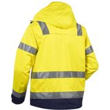 BLAKLÄDER® unisex Regenjacke "4837" gelb Größe 3XL