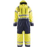 Blåkläder - 6763-1977 - Winteroverall - High Vis Geel/Marineblauw - Wind- en Waterdicht