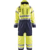 Blåkläder - 6763-1977 - Winteroverall - High Vis Geel/Marineblauw - Wind- en Waterdicht