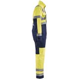 Blåkläder - 6373-1804 - Overall - High Vis - Geel/Marineblauw - Gecertificeerd EN 471 Klasse 3