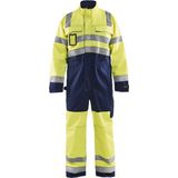 Blåkläder - 6373-1804 - Overall - High Vis - Geel/Marineblauw - Gecertificeerd EN 471 Klasse 3
