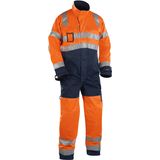 Blåkläder - 6373-1804 - Overall - High Vis - Oranje/Marineblauw - Functioneel