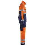 Blåkläder - 6373-1804 - Overall - High Vis - Oranje/Marineblauw - Functioneel