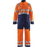 Blåkläder - 6373-1804 - Overall - High Vis - Oranje/Marineblauw - Functioneel