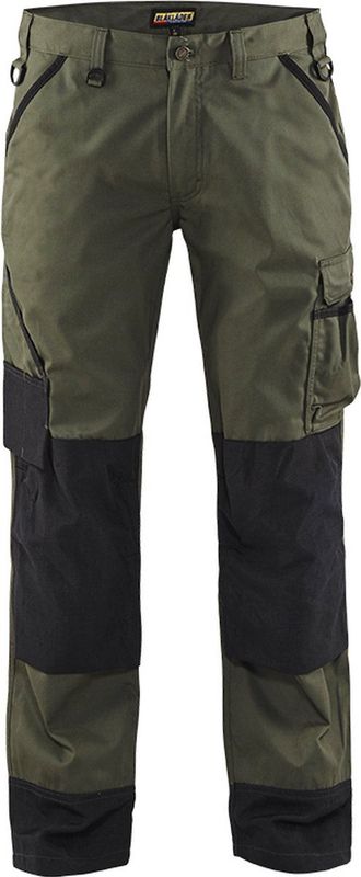 Blaklader Garden werkbroek 1454-1835 - Army Groen/Zwart