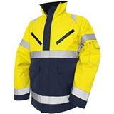 Blåkläder - 4827-1977 - Winterjas - High Vis - Geel/Marineblauw