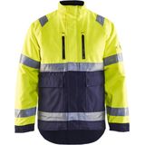 Blåkläder - 4827-1977 - Winterjas - High Vis - Geel/Marineblauw