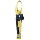 Blåkläder - 2653-1804 - Amerikaanse Overall - High Vis Geel/Marineblauw