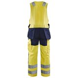 Blåkläder - 2653-1804 - Amerikaanse Overall - High Vis Geel/Marineblauw