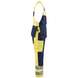 Blaklader Bretelbroek High Vis 2603-1860 - High Vis Geel/Marineblauw