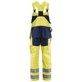 Blaklader Bretelbroek High Vis 2603-1860 - High Vis Geel/Marineblauw