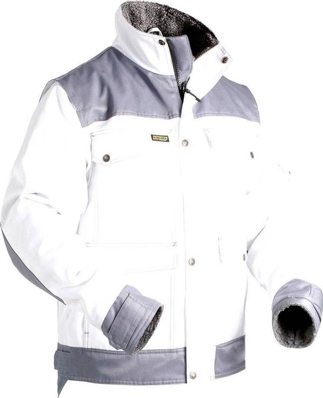 Blåkläder - 4865-1900 - Schilders Winterjas - Wit/Grijs