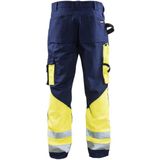 Blåkläder - Werkbroek - Marine/High-Vis Geel - CORDURA Verstevigingen