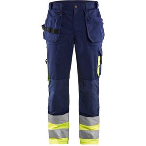 Blaklader Werkbroek High Vis 1529-1860 - Marine/High Vis Geel