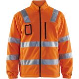 Blåkläder - 4853-2560 - Fleecejas - High Vis Oranje - 100% Polyester - Gecertificeerd EN ISO 20471