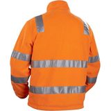 Blåkläder - 4853-2560 - Fleecejas - High Vis Oranje - 100% Polyester - Gecertificeerd EN ISO 20471