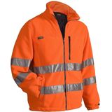 Blåkläder - 4853-2560 - Fleecejas - High Vis Oranje - 100% Polyester - Gecertificeerd EN ISO 20471