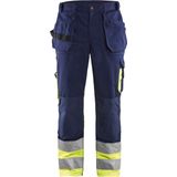 Blaklader Werkbroek High Vis 1529-1370 - Marine/High Vis Geel