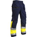 Blaklader Werkbroek High Vis 1529-1370 - Marine/High Vis Geel