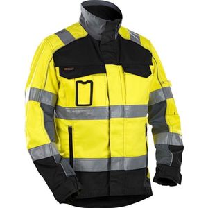 Blåkläder - 4051-1811 Jack - High Vis - Geel/Zwart - Waterafstotend