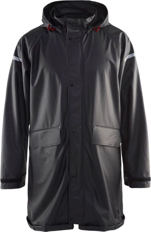 BLAKLÄDER® unisex Regenjacke 4301 schwarz Größe XS