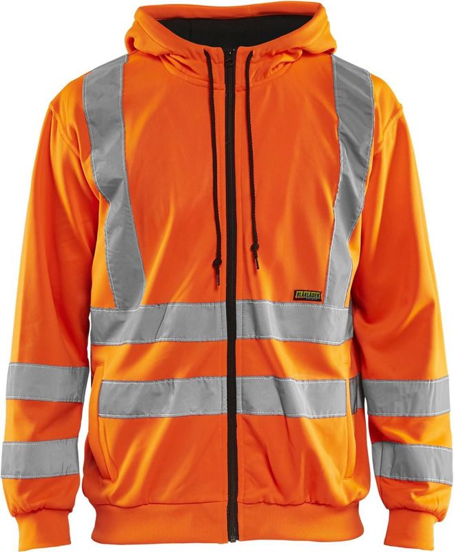 Blåkläder - 3346-1974 Hoodie - High Vis - Oranje - Katoen
