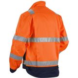 Blåkläder - Jack - High-Vis - Oranje/Marineblauw - Ongevoerd