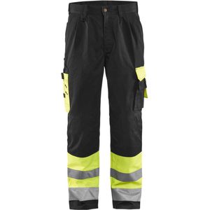 Blåkläder - 1584-1860 Werkbroek - High Vis - Geel/Zwart - Polyester/Katoen