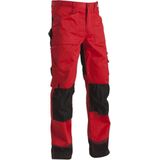 Blåkläder - Werkbroek - Rood/Zwart - CORDURA Kniezakken