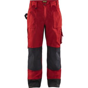 Blåkläder - Werkbroek - Rood/Zwart - CORDURA Kniezakken