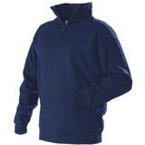 Blåkläder - 3365-1048 Sweatshirt - Marineblauw - Jersey - Kraag met Rits