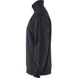 Blåkläder - Sweatshirt - Zwart - Jersey - 1/2 Rits