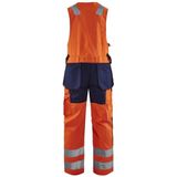 Blåkläder - Amerikaanse Overall - High-Vis Oranje/Marineblauw - CORDURA Kniezakken