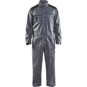 Blåkläder - Overall - Grijs/Zwart - Industrie-overall met Verstelbare Manchetten