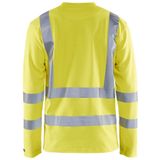 BLAKLÄDER® Herren Warnschutz-Langarmshirt 3381 gelb Größe 4XL