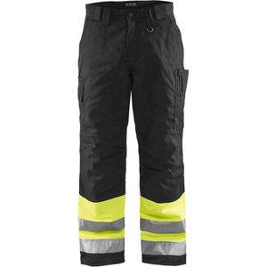 Blåkläder - Winterwerkbroek - High Vis Geel/Zwart - Duurzaam Materiaal