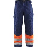 Blaklader Winterwerkbroek High Vis 1862-1811 - High Vis Oranje/Marineblauw