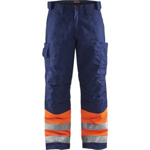 Blaklader Winterwerkbroek High Vis 1862-1811 - High Vis Oranje/Marineblauw