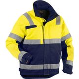 Blåkläder - 4862-1811 - Winterjas - High Vis Geel/Marineblauw - Water- en Vuilafstotend