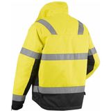 BLAKLÄDER® Herren Warnjacke Winter 4862 gelb, schwarz Größe S